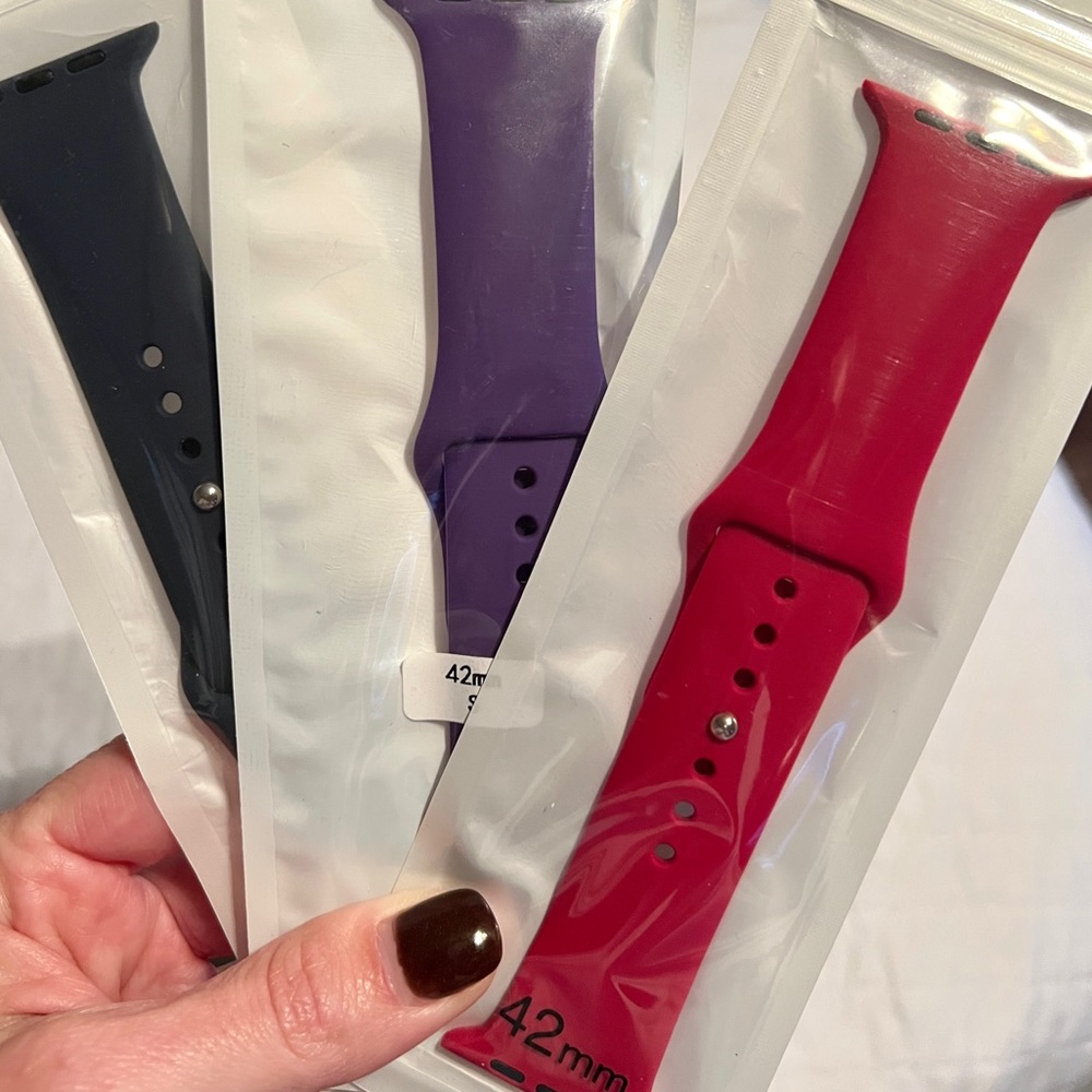 Apple Watch bands 42mm set of 3